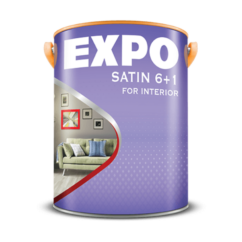 SƠN EXPO SATIN 6+1 FOR INTERIOR – SƠN NƯỚC NỘI THẤT SATIN 6+1 SƠN EXPO SATIN 6+1 FOR INTERIOR – SƠN NƯỚC NỘI THẤT SATIN 6+1