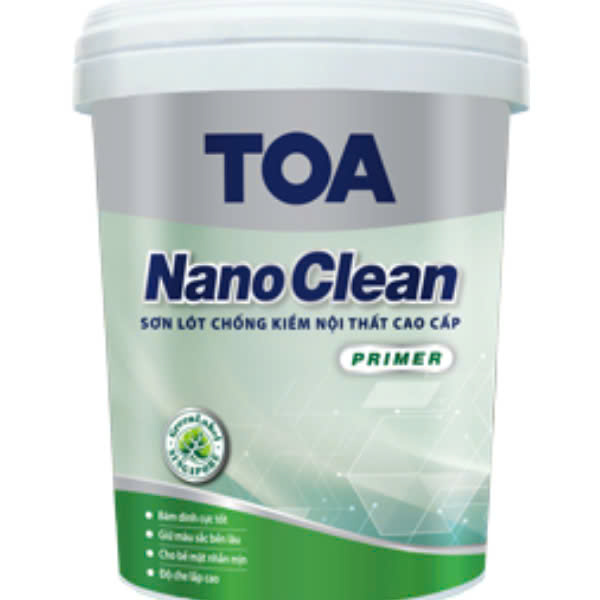 Sơn lót chống kiềm nội thất Toa nano clean
