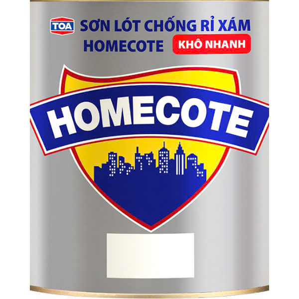 Sơn chống rỉ xám Homecote Toa Sơn chống rỉ xám Homecote Toa