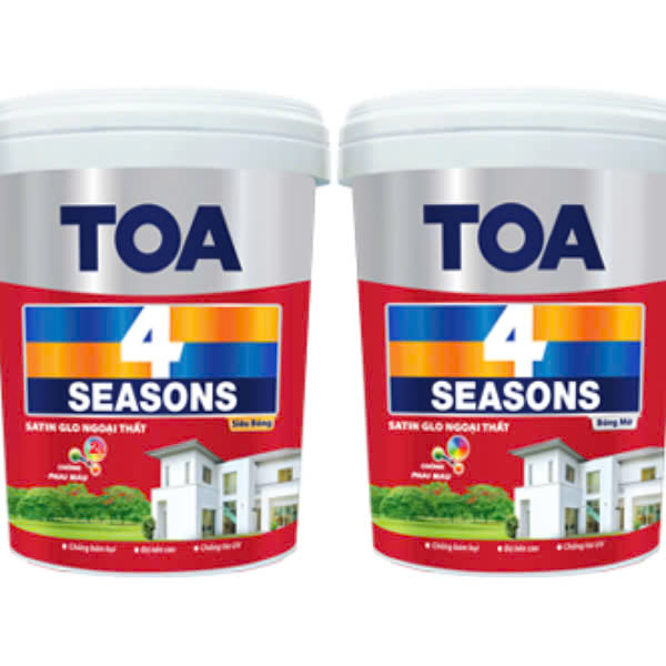 Sơn ngoại thất Toa 4 seasons ext satin glo Sơn ngoại thất Toa 4 seasons ext satin glo