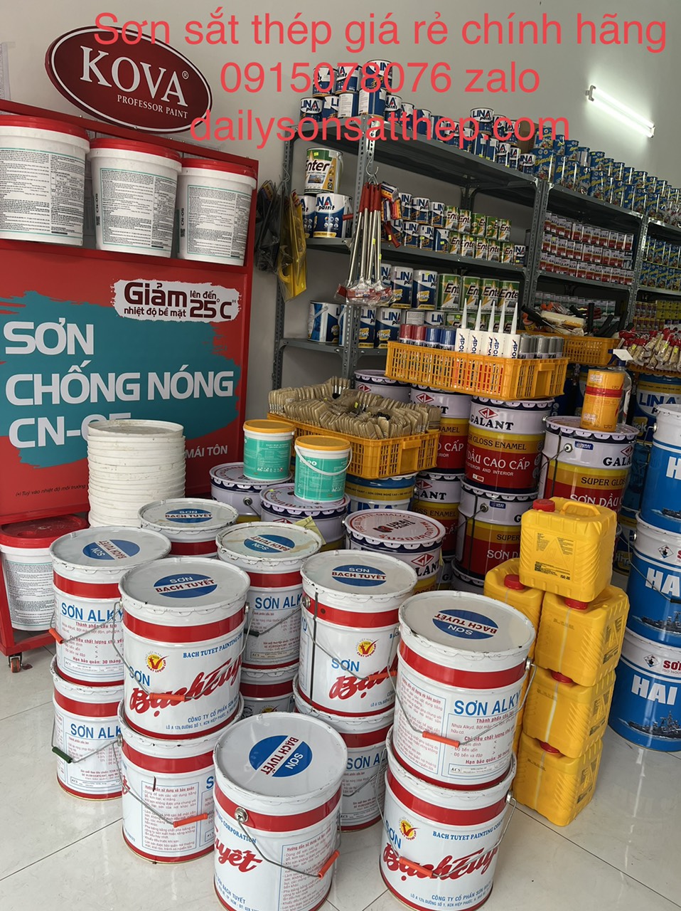 Mua sơn chống rỉ Bạch Tuyết  giá rẻ uy tín Mua sơn chống rỉ Bạch Tuyết  giá rẻ uy tín