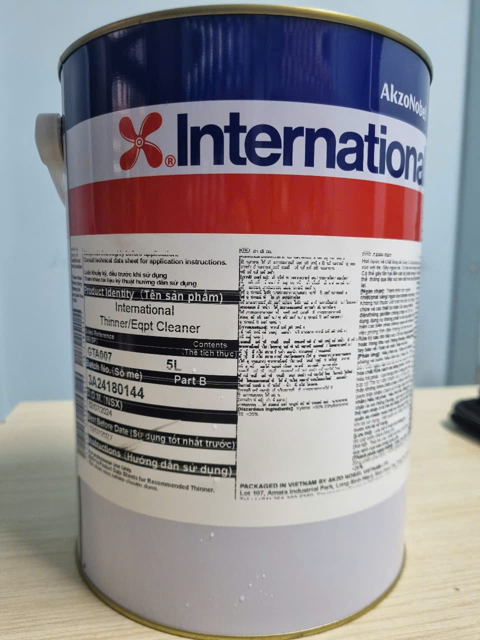 Dung môi pha sơn epoxy International GTA220