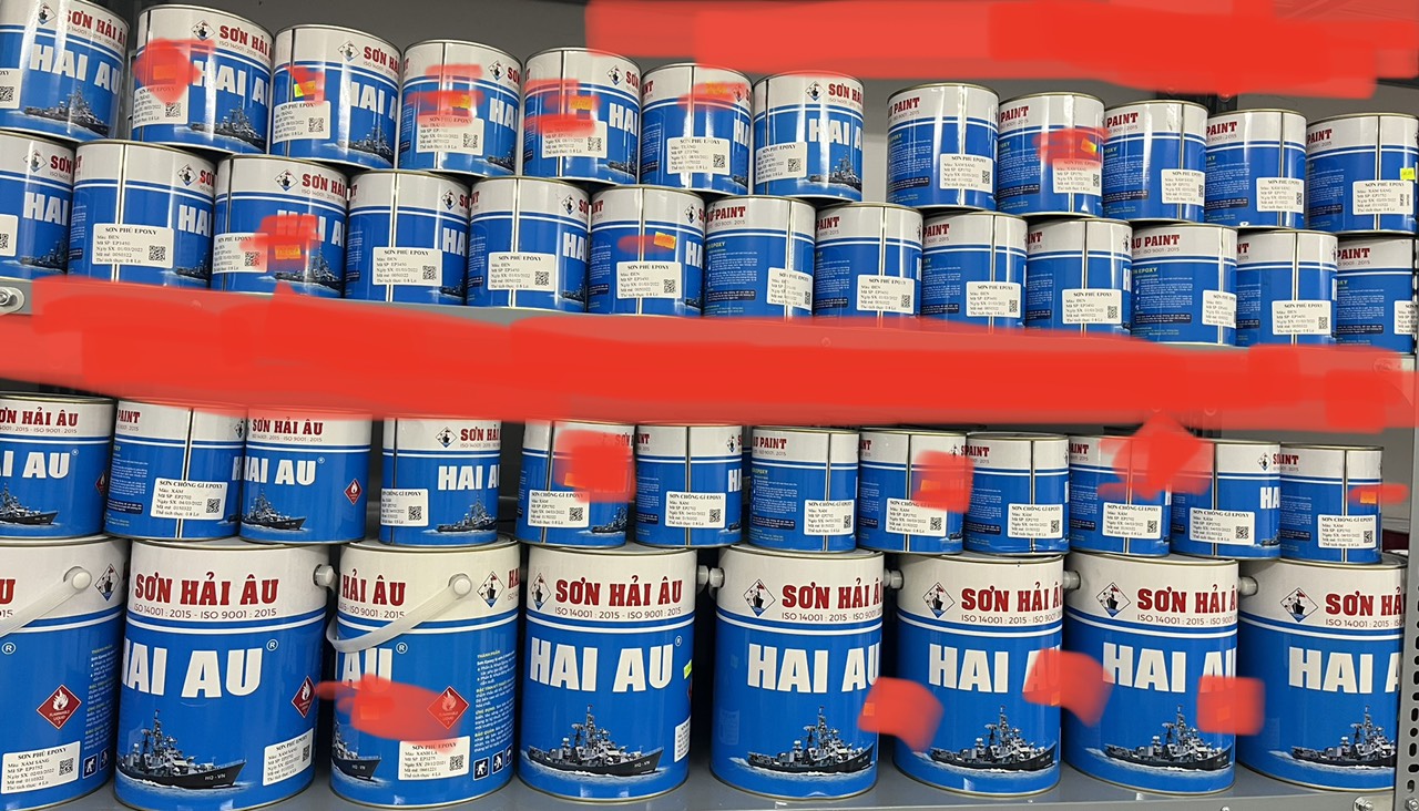 Mua sơn Epoxy Hải Âu màu xanh ngọc EP3256 Tại  HCM Mua sơn Epoxy Hải Âu màu xanh ngọc EP3256 Tại  HCM
