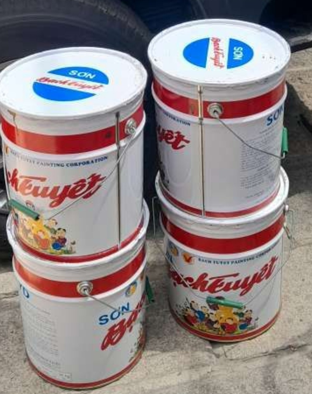 Đại lý sơn sắt Bạch Tuyết tại quận Bình Tân, HCM