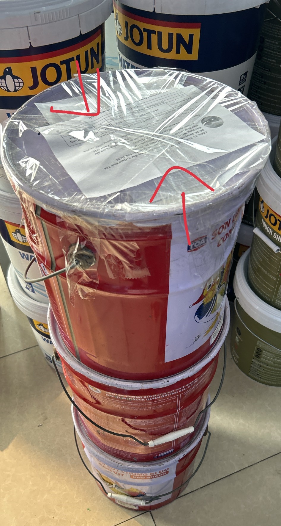 Đại lý sơn chống rỉ xám Toa 17.5L tại HCM Đại lý sơn chống rỉ xám Toa 17.5L tại HCM