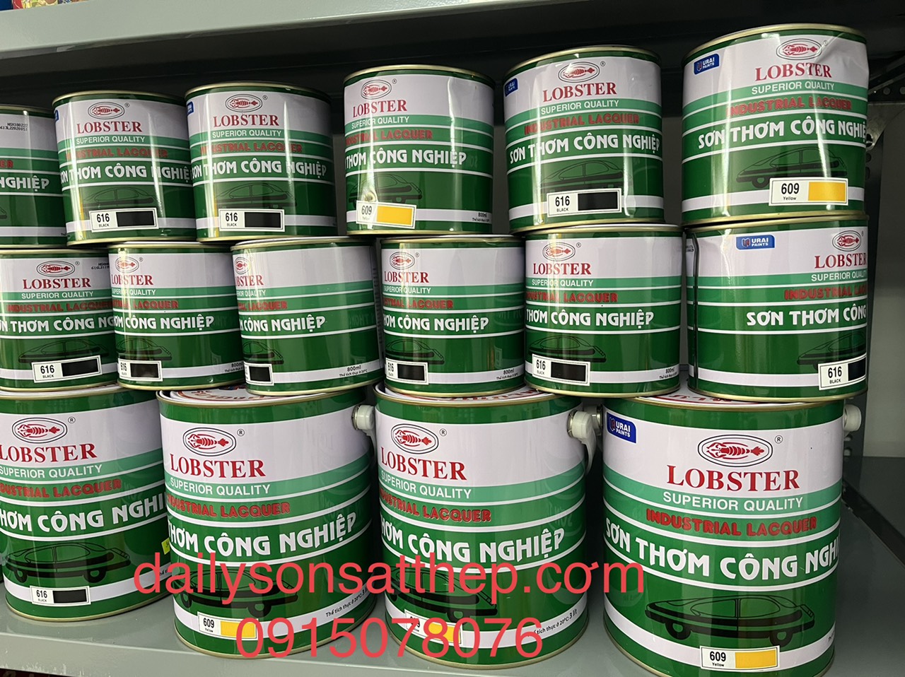Công ty cung cấp sơn thơm công Lobster chính hãng ở HCM Công ty cung cấp sơn thơm công Lobster chính hãng ở HCM