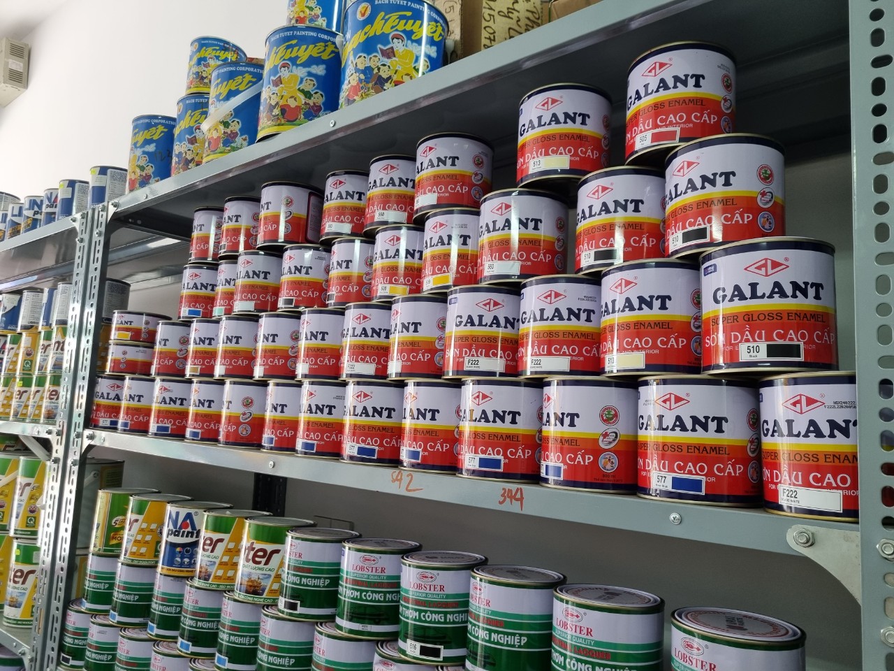Mua sơn dầu Galant màu xám 5205 800ml Mua sơn dầu Galant màu xám 5205 800ml
