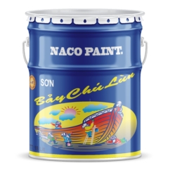 Sơn dầu Naco màu đỏ 210 3L, 18L Sơn dầu Naco màu đỏ 210 3L, 18L