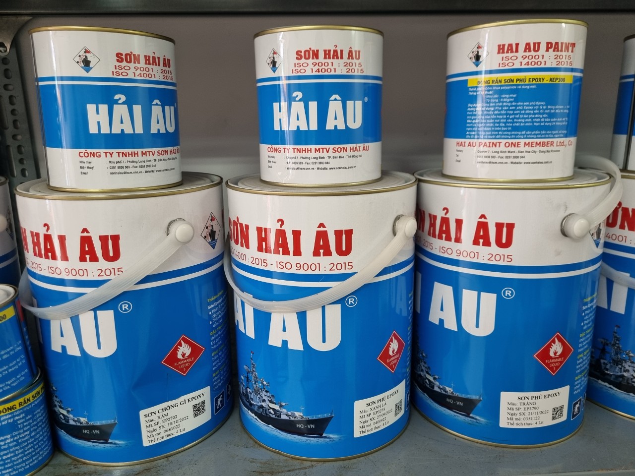 Mua sơn Epoxy Hải Âu màu xám EP3763 tai HCM Mua sơn Epoxy Hải Âu màu xám EP3763 tai HCM