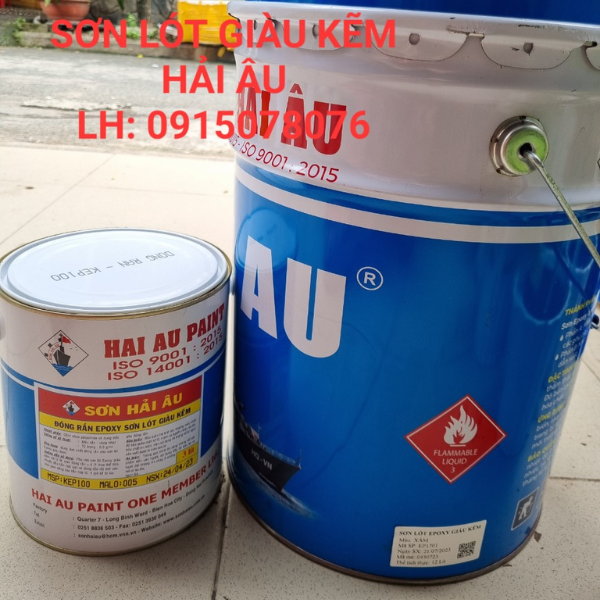 Sơn phủ Epoxy Hải Âu màu trắng EP3790 1 Sơn phủ Epoxy Hải Âu màu trắng EP3790 1