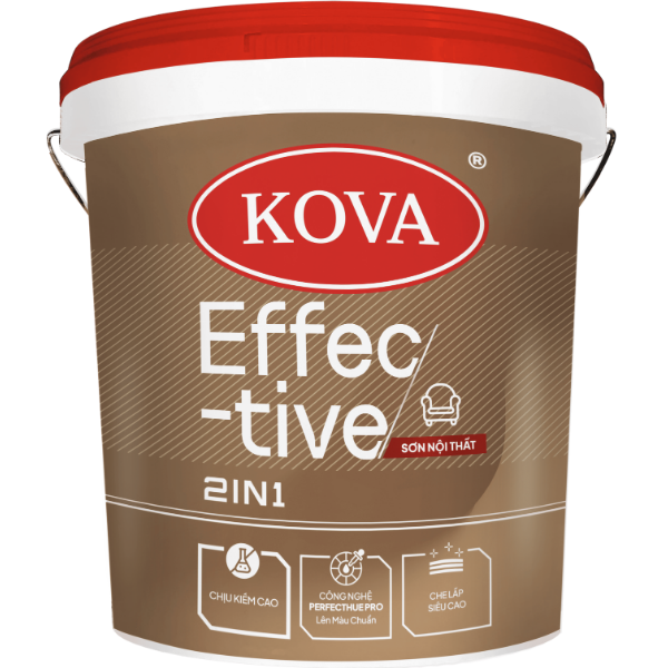 Sơn Nội Thất KOVA Effective 2in1