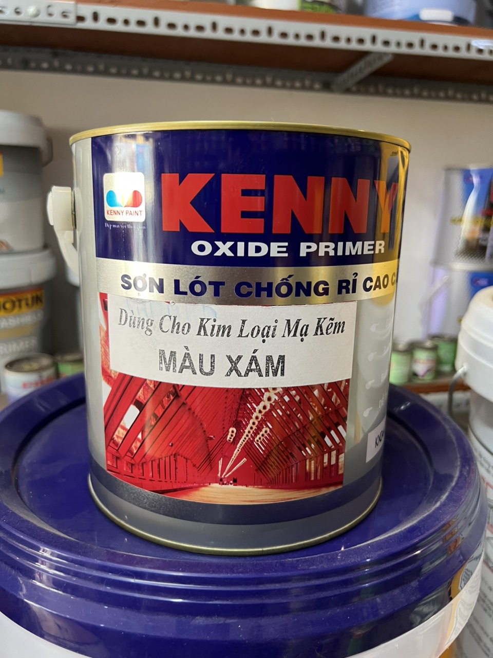 Mua sơn sắt mạ kẽm Kenny uy tín tại HCM Mua sơn sắt mạ kẽm Kenny uy tín tại HCM