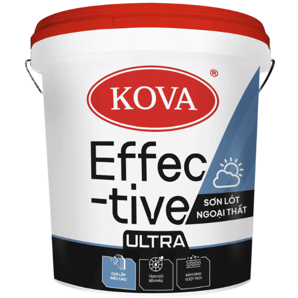 Sơn Lót Ngoại Thất Kháng Kiềm KOVA Effective Ultra