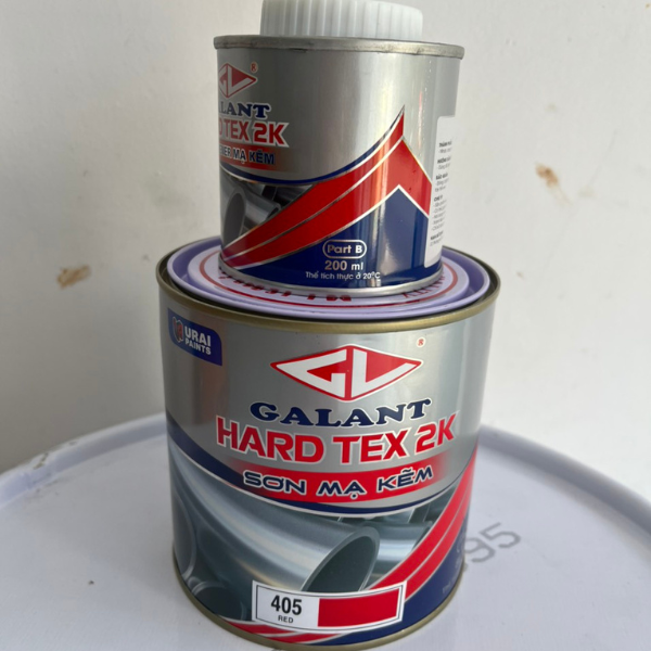 Sơn mạ kẽm Galant Hard tex 2K màu xanh nước biển 432 Sơn mạ kẽm Galant Hard tex 2K màu xanh nước biển 432