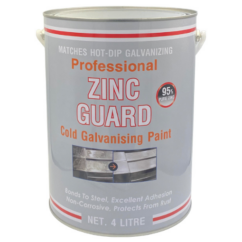 Sơn mạ kẽm lạnh Zinc guard 400 (ZG400) lon 4 lít