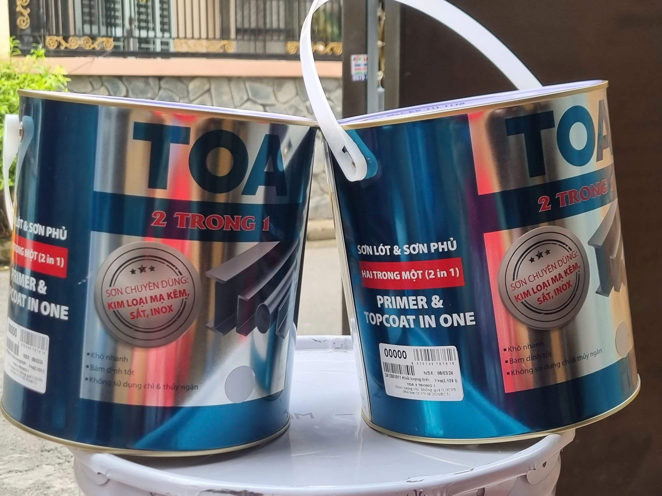 Sơn Kẽm 2 Trong 1 Toa Chính Hãng – Độ Bền Vượt Trội Sơn Kẽm 2 Trong 1 Toa Chính Hãng – Độ Bền Vượt Trội