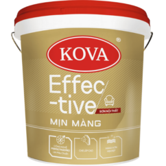 Sơn Nội Thất Cao Cấp KOVA EFFECTIVE MỊN MÀNG Sơn Nội Thất Cao Cấp KOVA EFFECTIVE MỊN MÀNG
