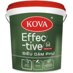 Sơn Nội Thất KOVA Effective Siêu Dặm Phủ Sơn Nội Thất KOVA Effective Siêu Dặm Phủ