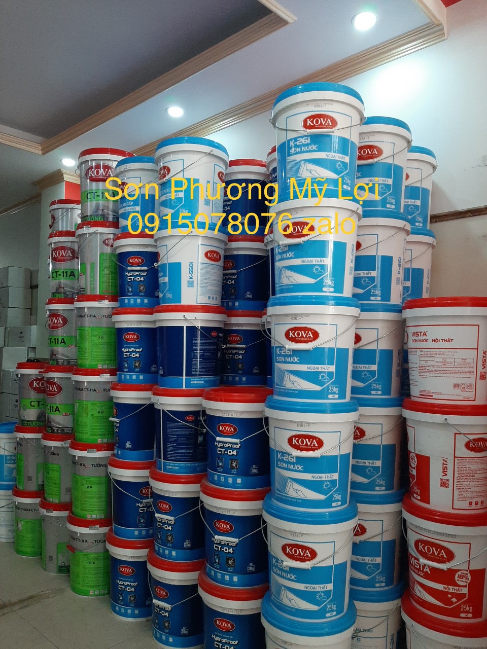 Nhà phân phối sơn nước Kova giá sỉ tại HCM Nhà phân phối sơn nước Kova giá sỉ tại HCM