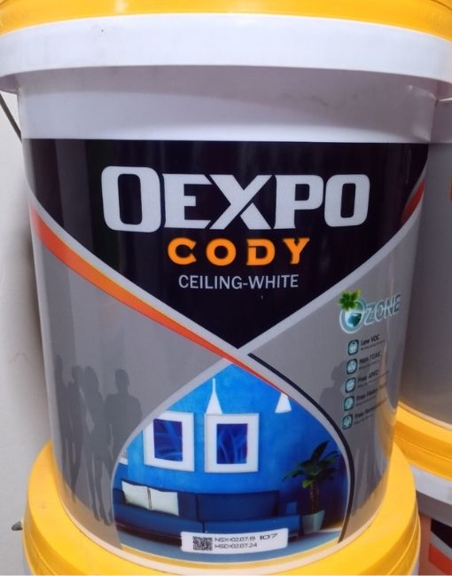 Sơn trắng trần Oexpo Cody ceiling white Sơn trắng trần Oexpo Cody ceiling white
