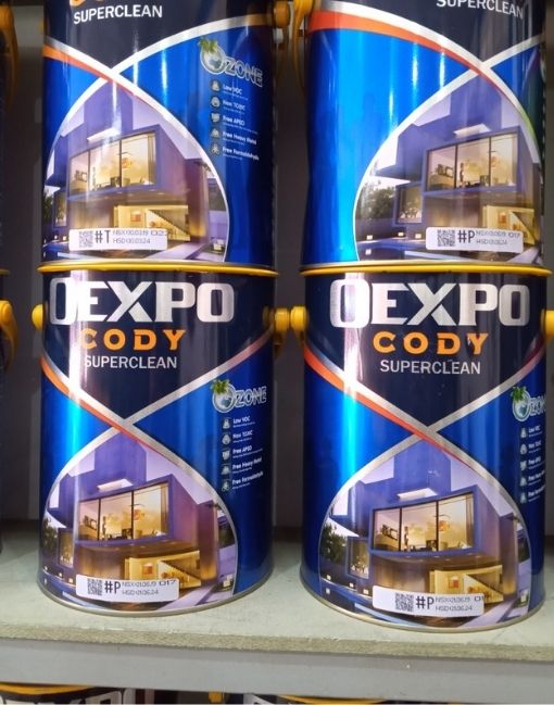 Sơn ngoại thất siêu cao cấp Oexpo cody Superclean Sơn ngoại thất siêu cao cấp Oexpo cody Superclean