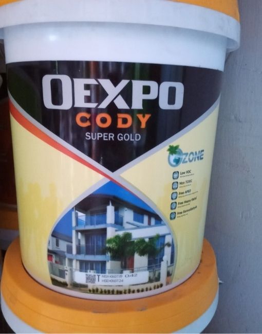 Sơn ngoại thất cao cấp Oexpo cody Super gold