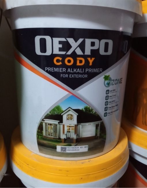 Sơn lót kháng kiềm ngoại thất Oexpo Cody Alkali primer Sơn lót kháng kiềm ngoại thất Oexpo Cody Alkali primer