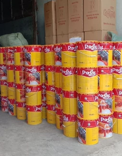 Sơn dầu Poly cho sắt thép Sơn dầu Poly cho sắt thép
