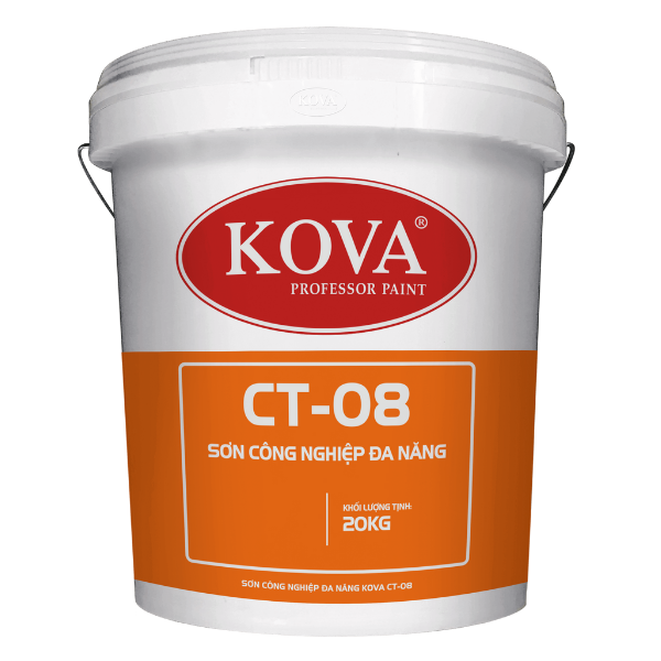 Sơn Công Nghiệp Đa Năng KOVA CT-08 không nhám