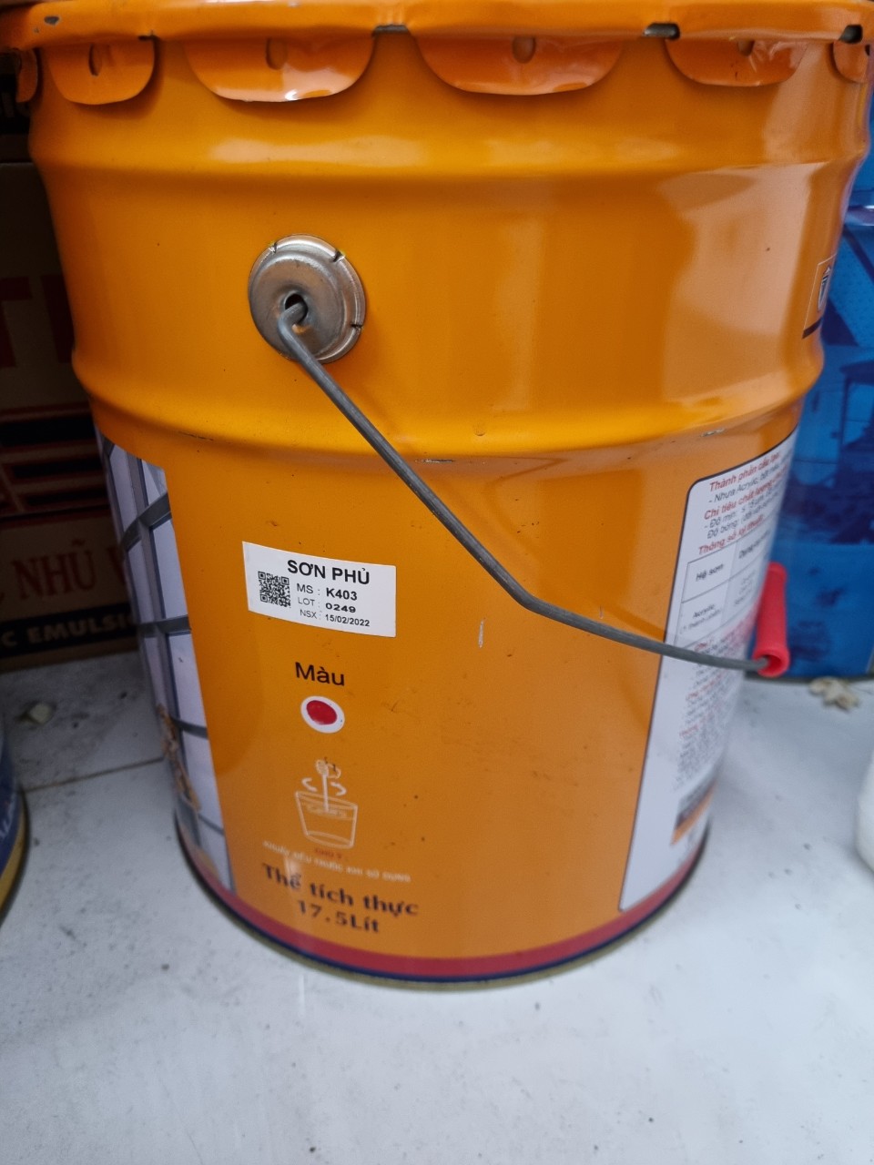 Mua sơn kẽm 1K Benzo đỏ PCCC K403 17.5L tại HCM Mua sơn kẽm 1K Benzo đỏ PCCC K403 17.5L tại HCM