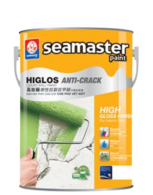 Sơn nội thất che phủ về nứt Seamaster Higlos 8500 Sơn nội thất che phủ về nứt Seamaster Higlos 8500
