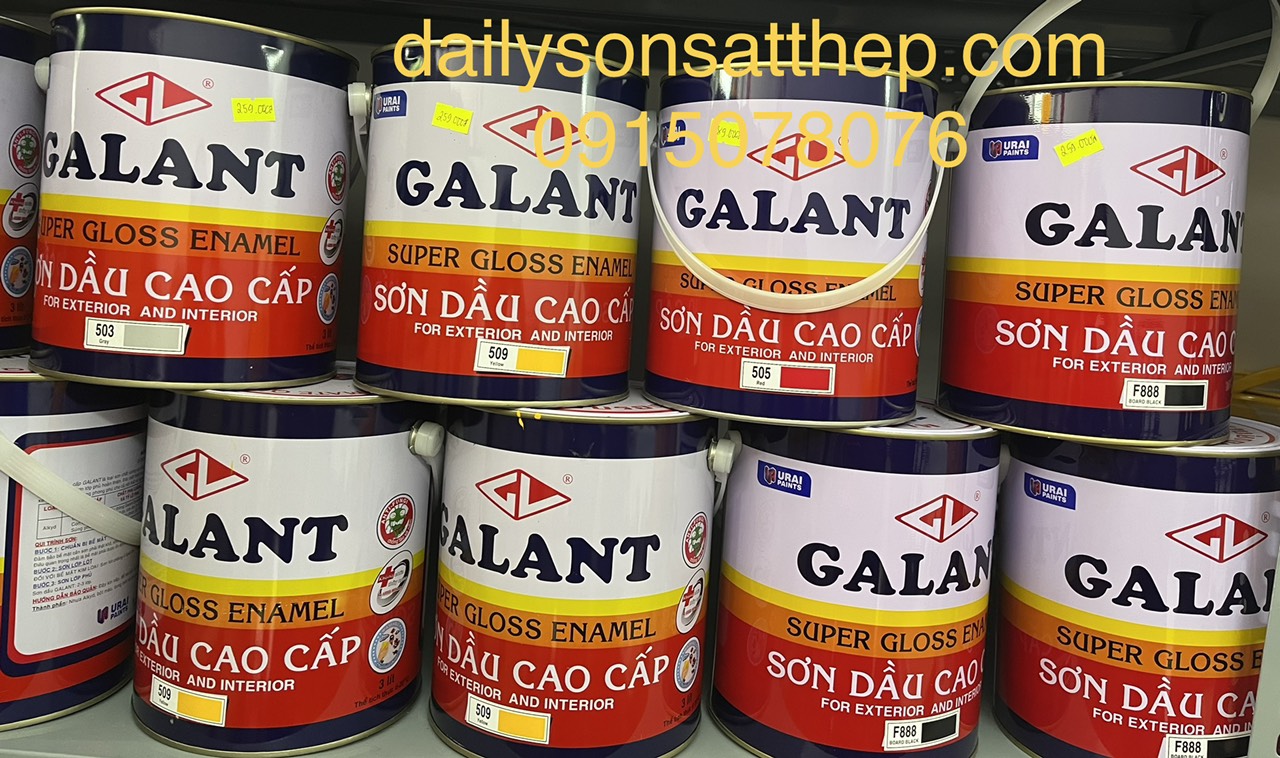 Mua sơn dầu Galant màu 529 3L giá rẻ tại HCM Mua sơn dầu Galant màu 529 3L giá rẻ tại HCM