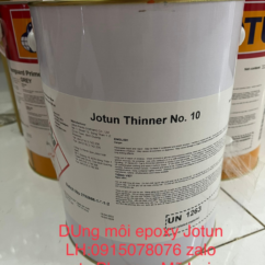 Dung môi pha sơn phủ Epoxy Jotun thinner No.10 Dung môi pha sơn phủ Epoxy Jotun thinner No.10