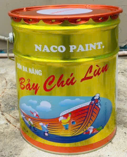 Bảng Màu Sơn Mạ Kẽm 1K Naco, Bảy Chú Lùn