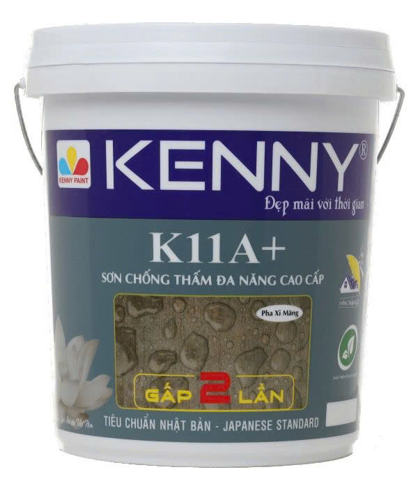 Sơn chống thấm Kenny latex K11+ Đa năng