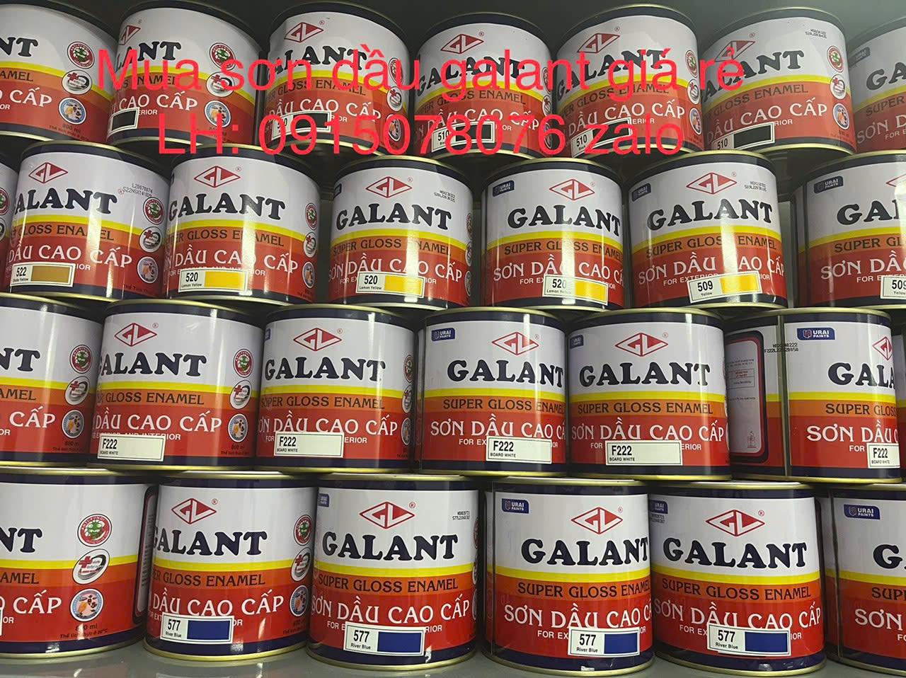 Đại Lý Sơn Dầu Galant Gần Nhất: Nhà Cung Cấp Chính