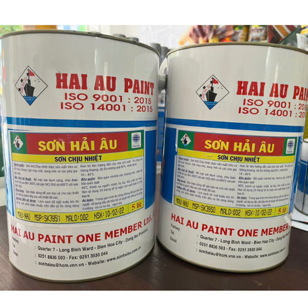 Sơn Chịu Nhiệt Hải Âu Chính Hãng Từ Công Ty Phân Phối Toàn Quốc