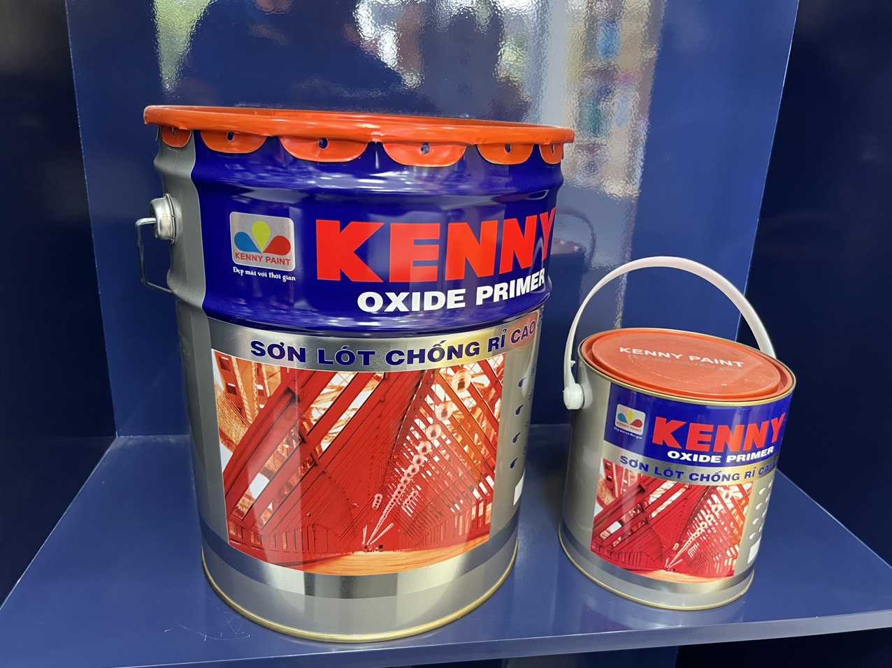 Đại lý sơn chống rỉ  cho sắt Kenny giá rẻ, uy tín