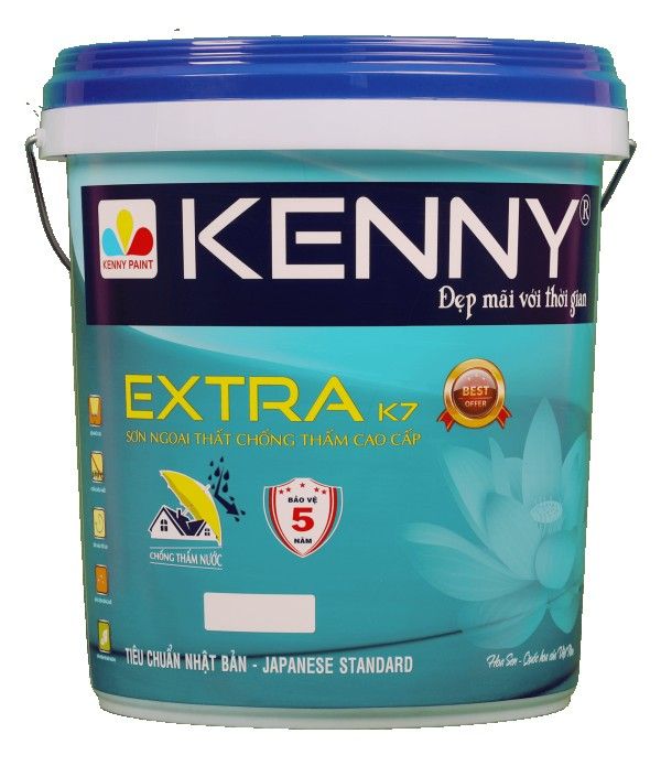 Sơn ngoại thất chống thấm Kenny Extra K7