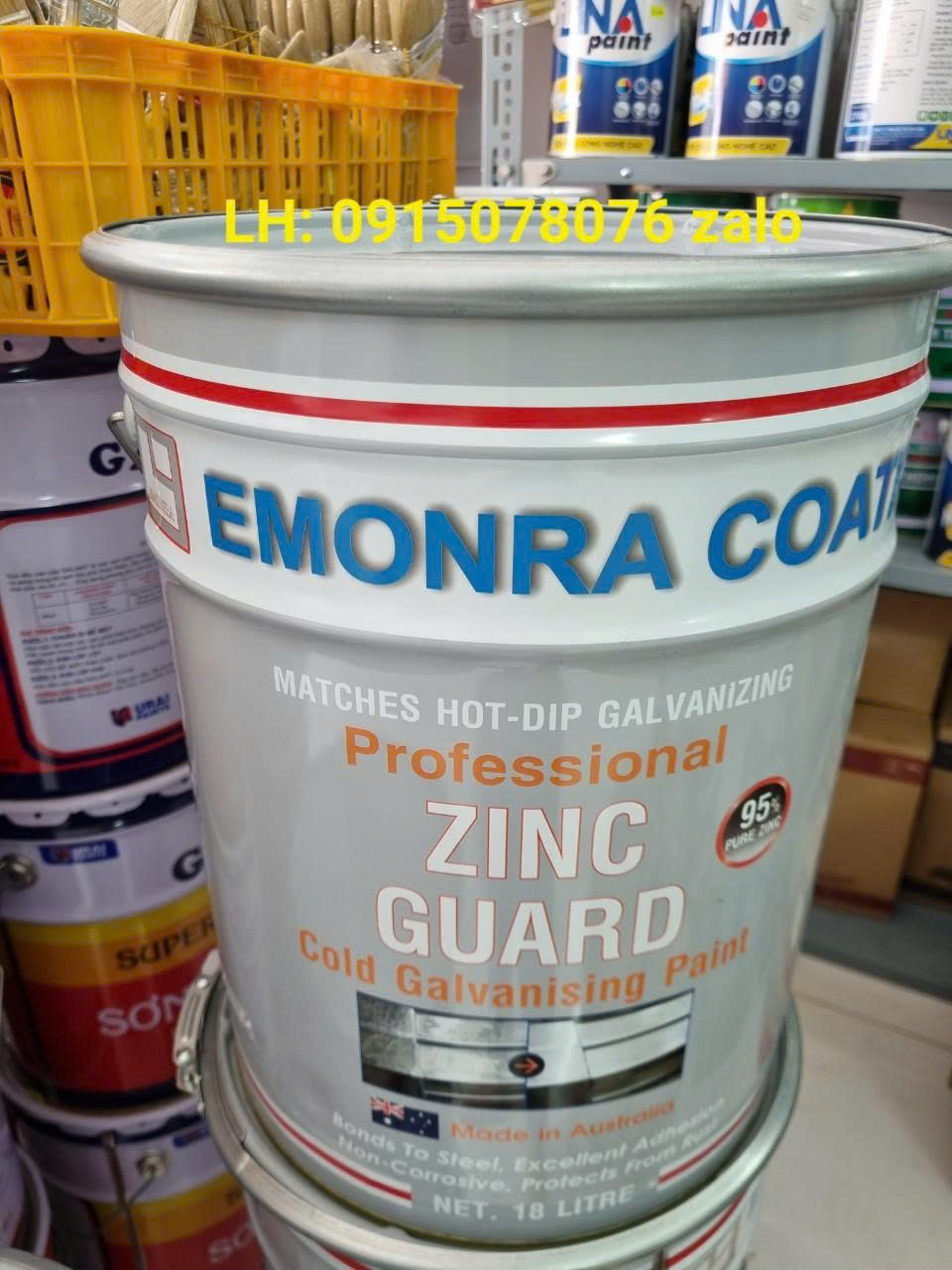 Độ Dày Khô Chuẩn Khi Thi Công Sơn Zincguard 400 Độ Dày Khô Chuẩn Khi Thi Công Sơn Zincguard 400