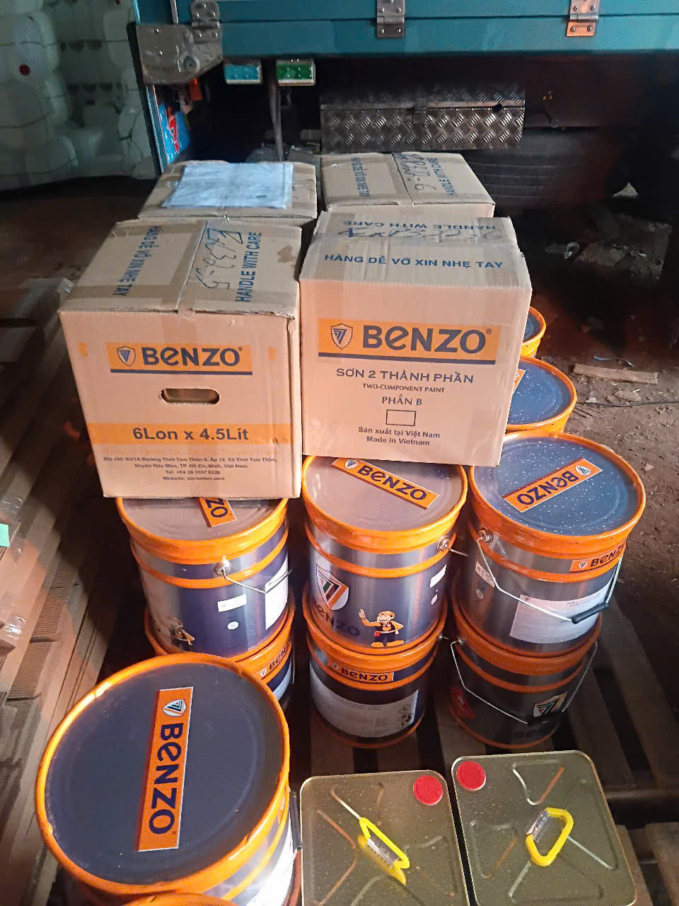 Sơn mạ kẽm 1K Benzo: Giá rẻ từ đại lý lớn