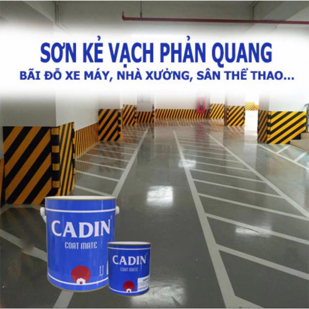 Sơn Cadin kẻ vạch hệ dung môi dùng cho giao thông nội bộ Sơn Cadin kẻ vạch hệ dung môi dùng cho giao thông nội bộ