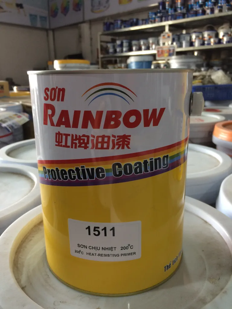 Sơn Rainbow 1511 Chịu Nhiệt 200 Độ – Giá Sỉ Tận Xưởng Sơn Rainbow 1511 Chịu Nhiệt 200 Độ – Giá Sỉ Tận Xưởng