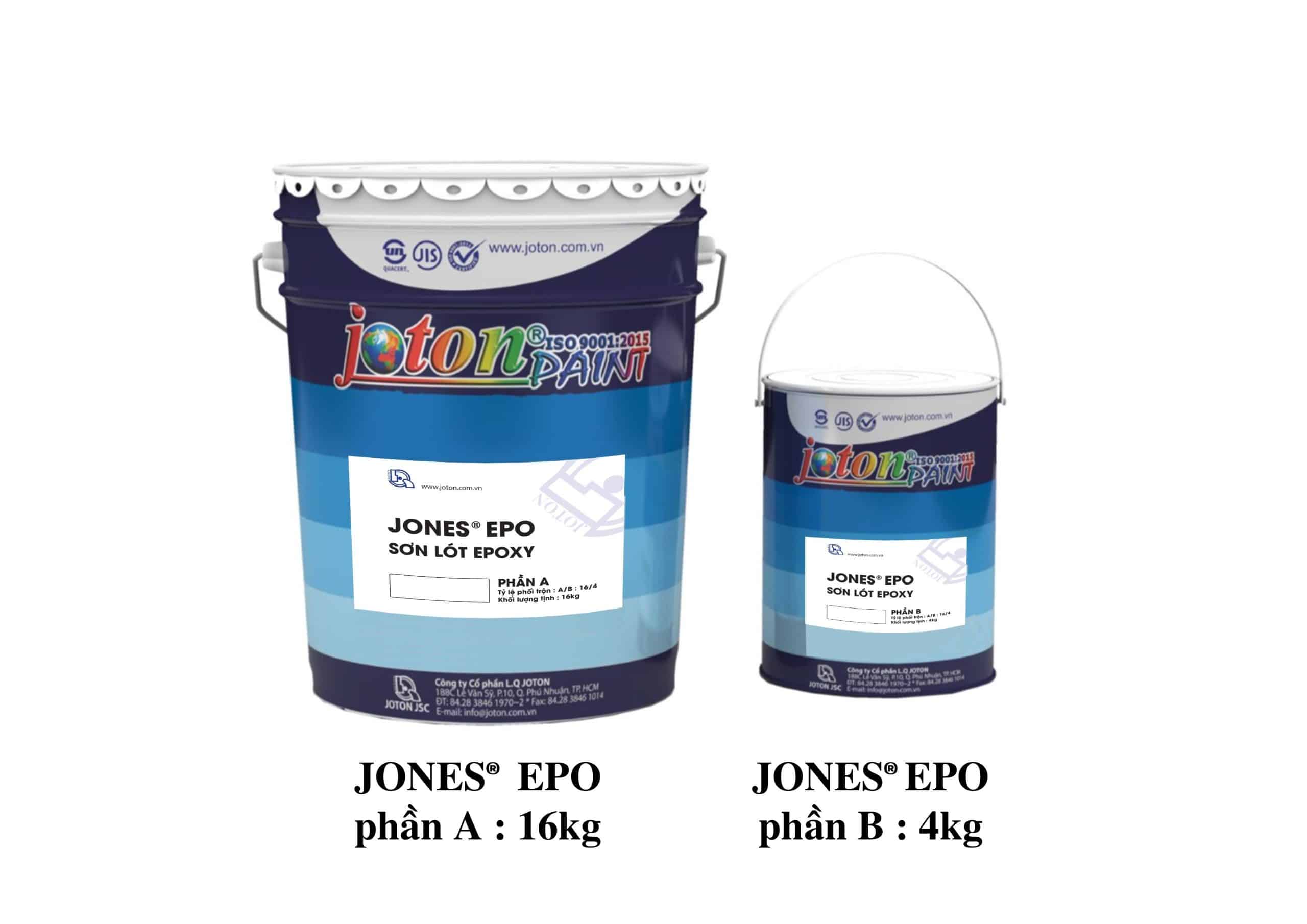 Jones EPO màu trắng 00: Sơn lót cho bề mặt thép Jones EPO màu trắng 00: Sơn lót cho bề mặt thép