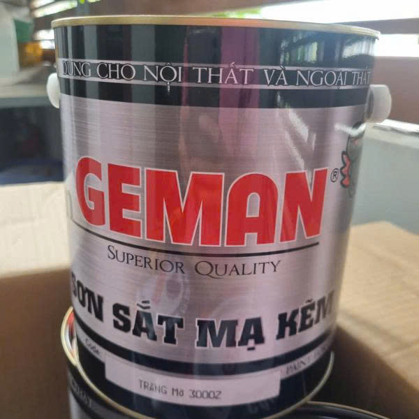 Sơn German: Bảo vệ sắt thép khỏi rỉ sét Sơn German: Bảo vệ sắt thép khỏi rỉ sét