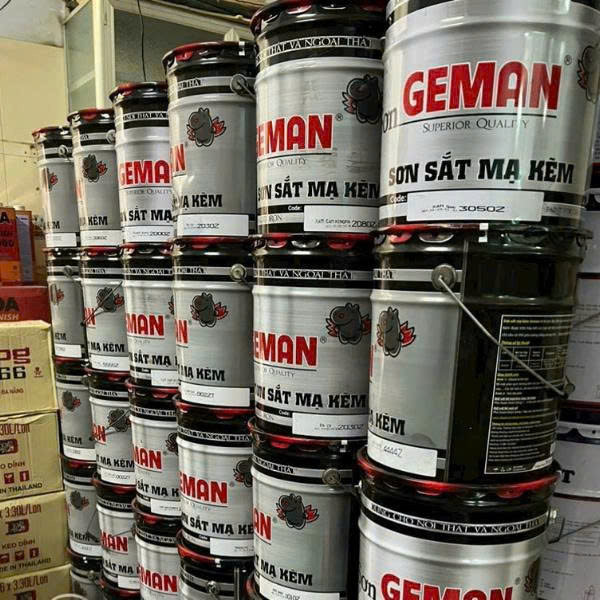 Sơn dầu German: Bảo vệ tôn mạ kẽm tối ưu Sơn dầu German: Bảo vệ tôn mạ kẽm tối ưu