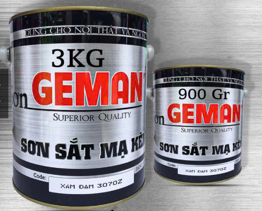 Sơn German chống rỉ sắt thép bền bỉ nhất 2025 Sơn German chống rỉ sắt thép bền bỉ nhất 2025