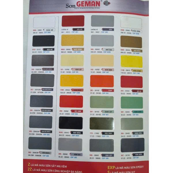 Nơi bán sơn sắt mạ kẽm German uy tín, giá tốt Nơi bán sơn sắt mạ kẽm German uy tín, giá tốt