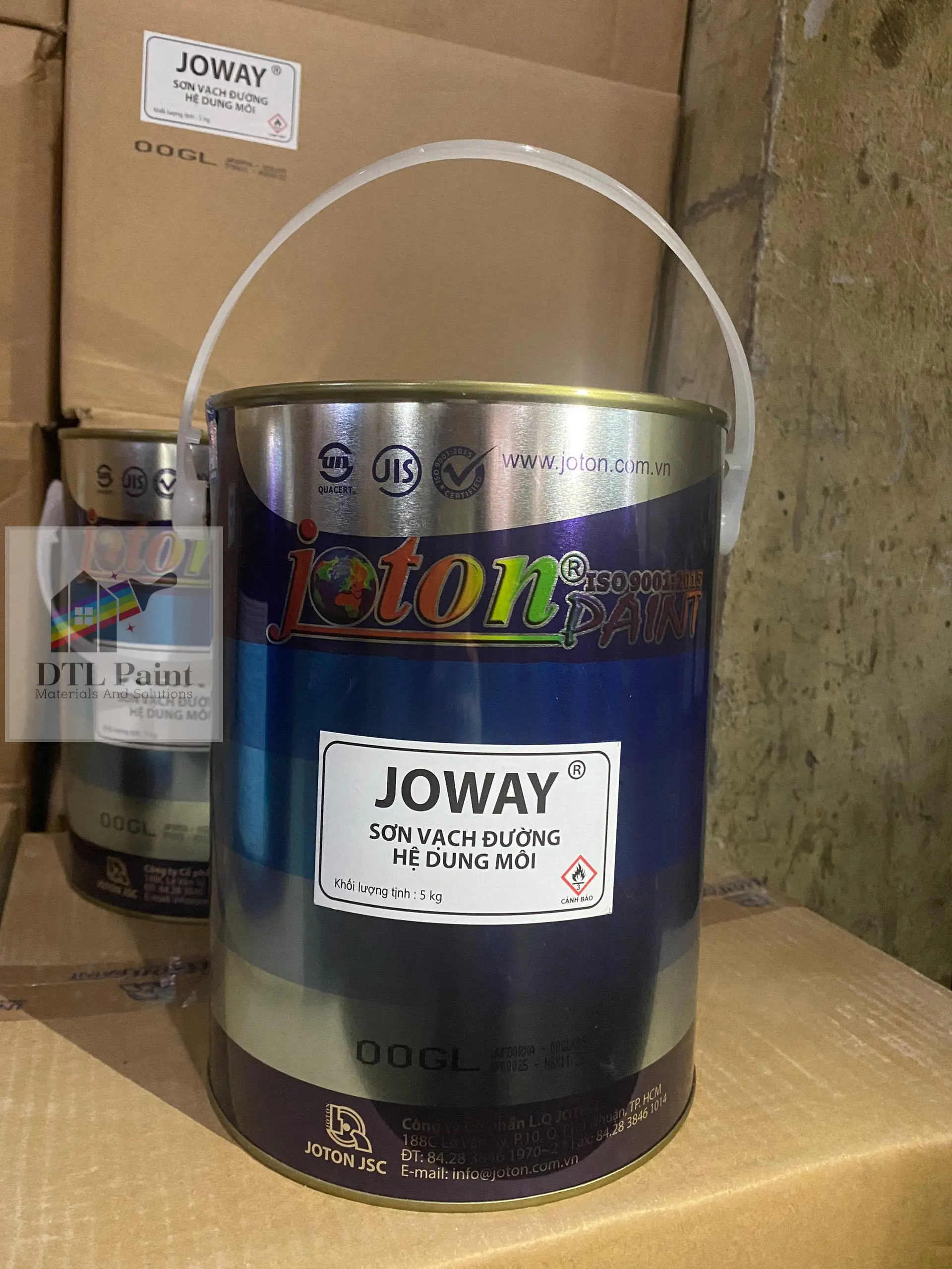 Sơn Joway 5kg tại đại lý – Kẻ vạch đường an toàn Sơn Joway 5kg tại đại lý – Kẻ vạch đường an toàn