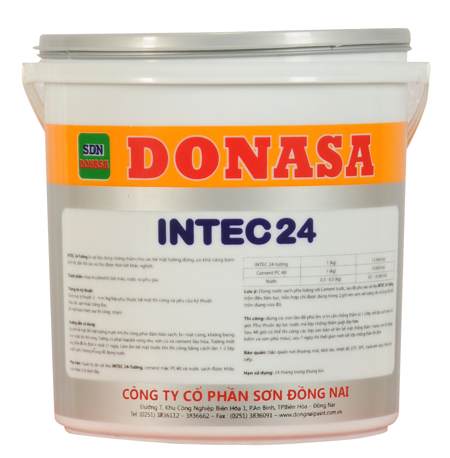 Sơn chống thấm DONASA INTEC24 Sơn chống thấm DONASA INTEC24